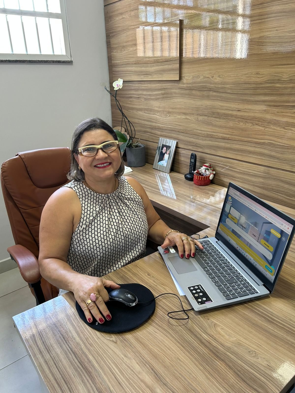 Cleide Silva, consultora de imóveis em Itapoá
